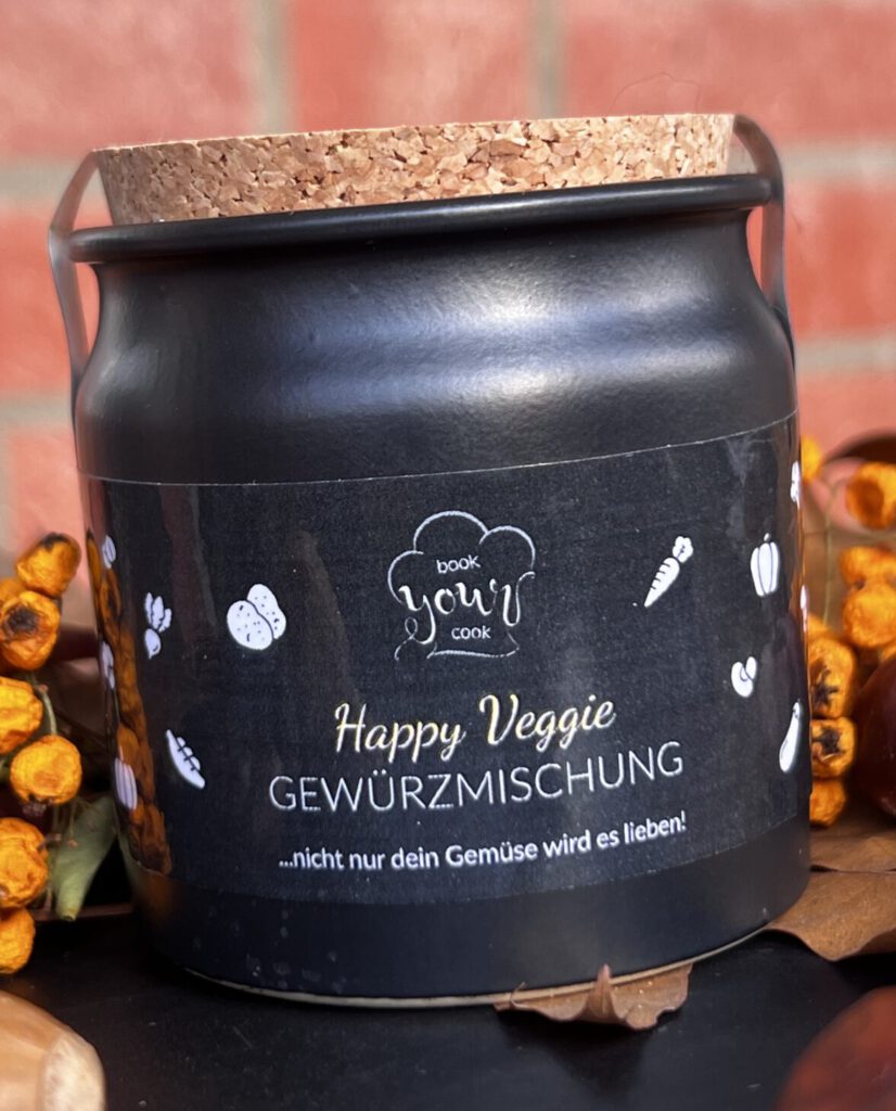 Allround-Gewürzmischung Happy Veggie von bookyourcook